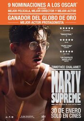 Cartel de Marty Supreme