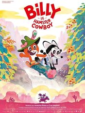 Cartel de Billy el hámster cowboy